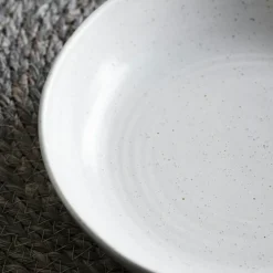 Pion Deep Plate 19 cm, White / Grey