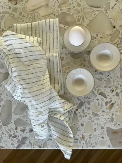 Pion Egg Cups 4-pack, Grey / White