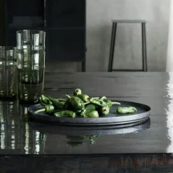 Pion Serving Dish, Brown/Black