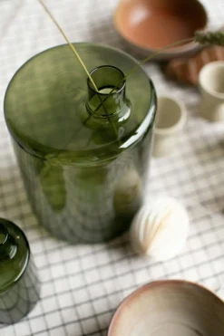 Pipe Vase 14 cm, Green