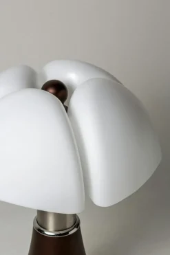 Pipistrello Medium Table Lamp, Dark Brown