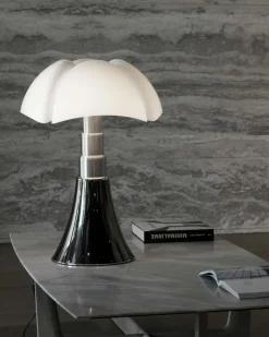 Pipistrello Medium Table Lamp, Dark Brown