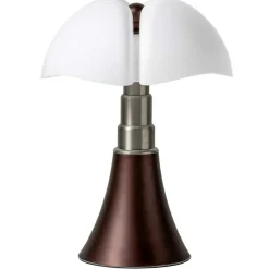 Pipistrello Medium Table Lamp, Dark Brown