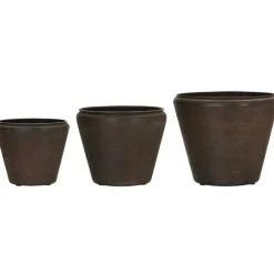 Planterare Funnel, Antik brun Pot Antique Brown