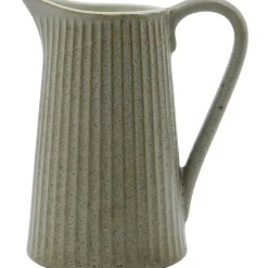 Pleat Milk Jug 28 cl, Grey Brown