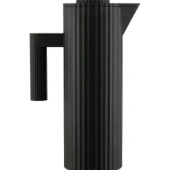 Plisse Thermos Jug 1 L, Black