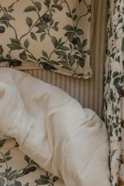 Plum Muslin Bed Set, 140x200 + 50x70 cm