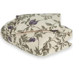 Plum Muslin Bed Set, 140x200 + 50x70 cm