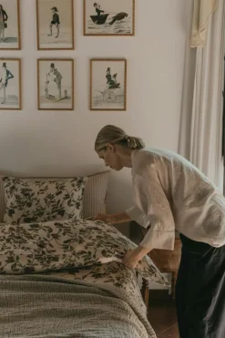 Plum Muslin Duvet Cover, 240x220 cm