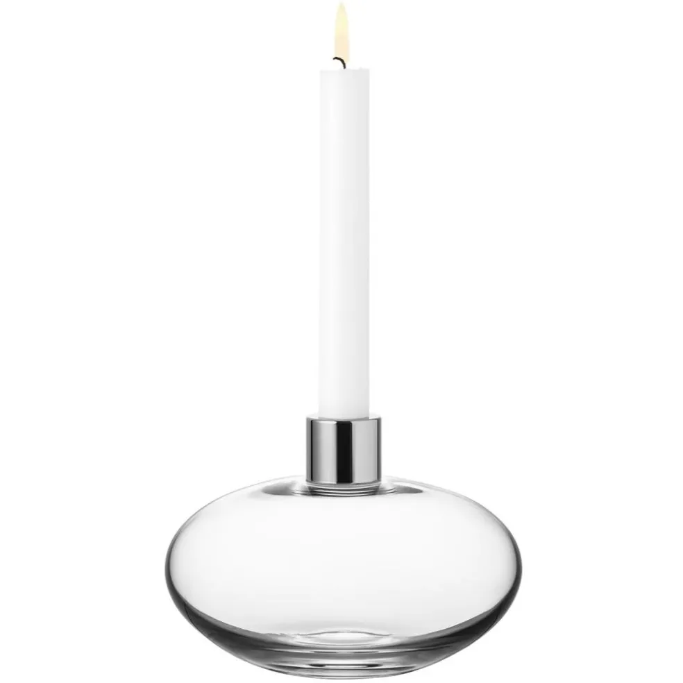 Pluto Candlestick, Clear