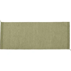 Ply Rug Recycled Polyester Moss Green, 200x300 cm