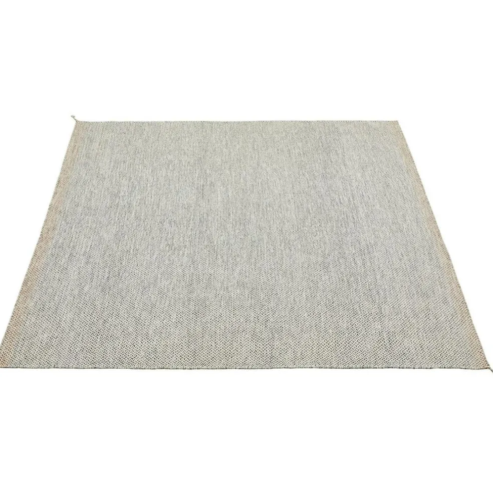 Ply Wool Rug 200x300 cm, Black / White