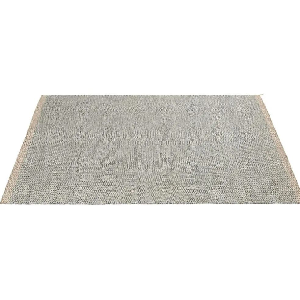 Ply Wool Rug 200x300 cm, Black / White