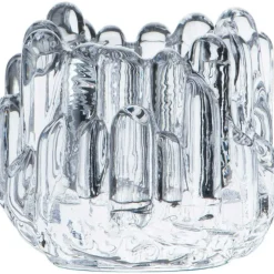 Polar Candle Holder 8,6 cm, Clear