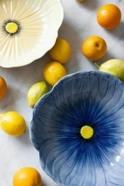 Poppy Bowl 30 cm, Beige