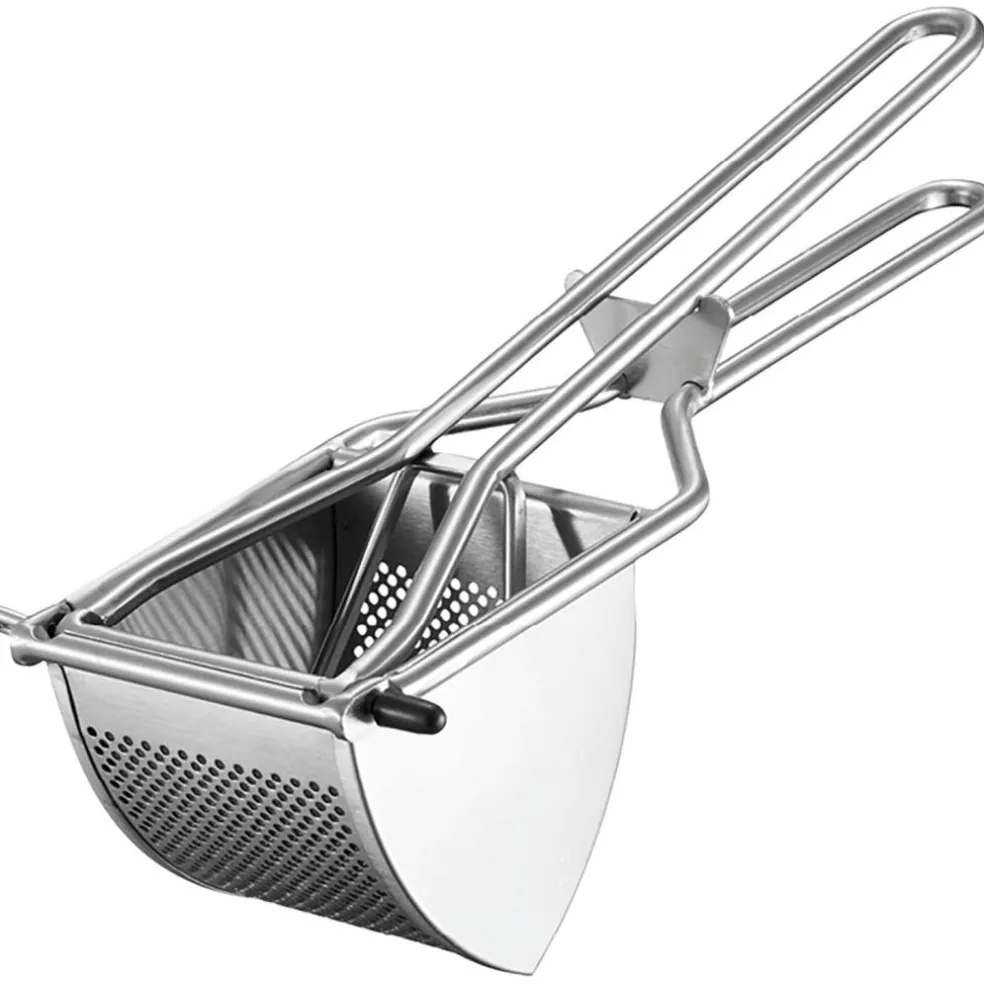 Poppy potato press stainless steel