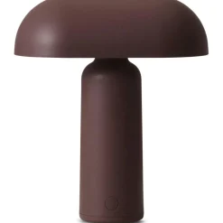 Porta Table Lamp Portable, Bright Red