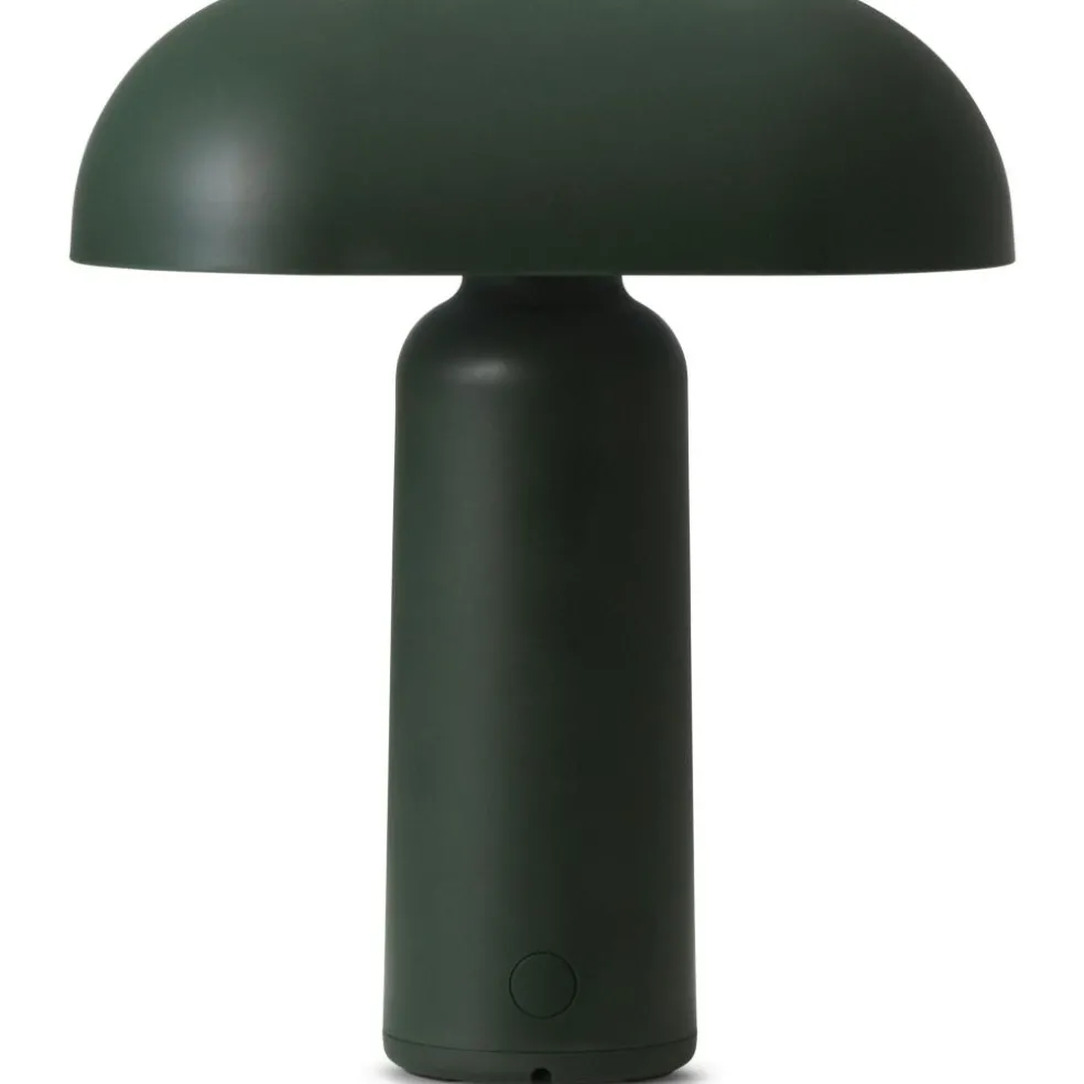 Porta Table Lamp Portable, Bright Red