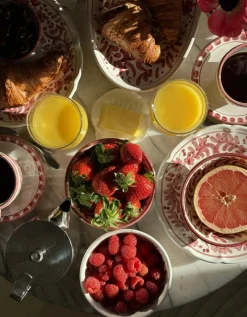 Positano Cappuccino Cup With Saucer, Blue