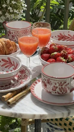 Positano Salad Plate 20 cm, Blue