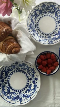 Positano Salad Plate 20 cm, Blue