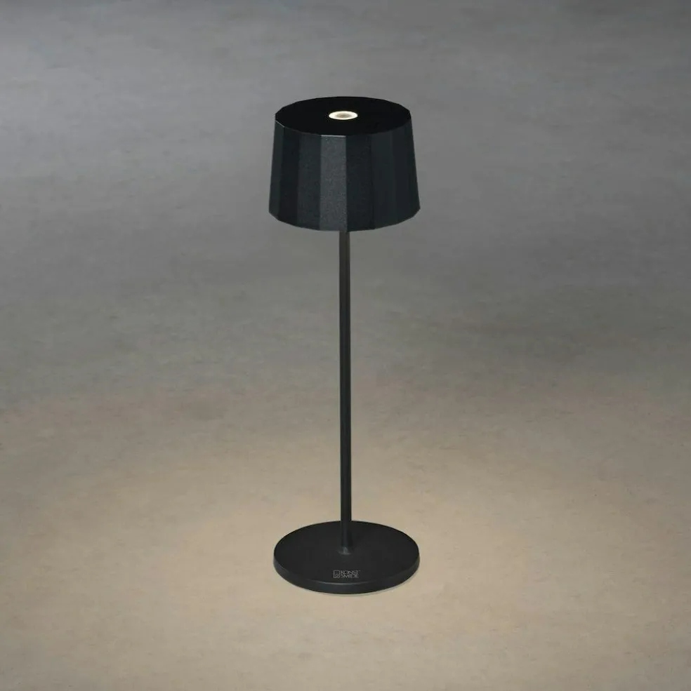 Positano Table Lamp Portable, Black