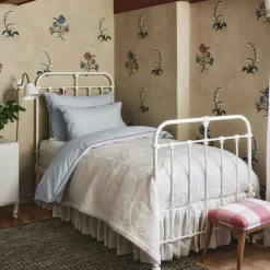 Powder EKO Duvet Cover 150x210 cm, Light Blue/Dark Blue