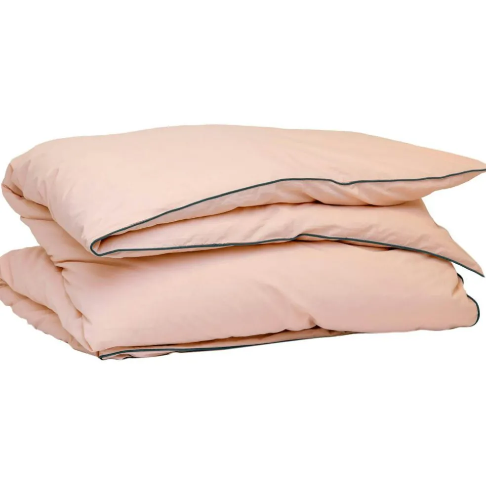 Powder EKO Duvet Cover 150x210 cm, Pink/Dark Blue