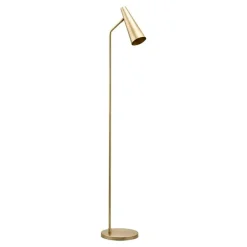 Precise Floor Lamp, Brass Finish