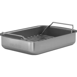 Professional Roasting Pan With Grid, 19x26 cm