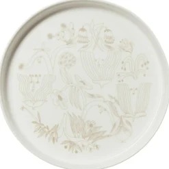 Puutarhurit Side Plate Ø28 cm, Beige