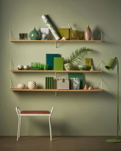 Pythagoras Shelf Set 6 Shelves, Oak / White