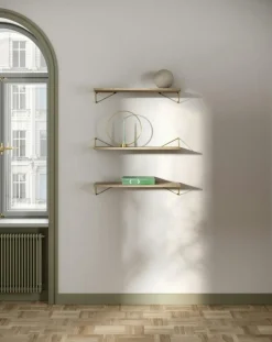 Pythagoras Shelf Set 3 Shelves, White