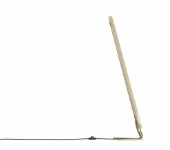 Radent Floor Lamp, Brass