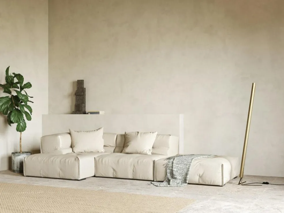 Radent Floor Lamp, Brass