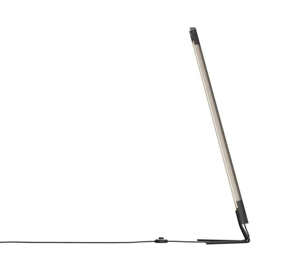 Radent Floor Lamp, Brass