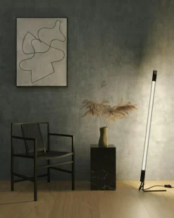 Radent Floor Lamp, Brass