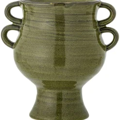 Raia Flower Pot, Green