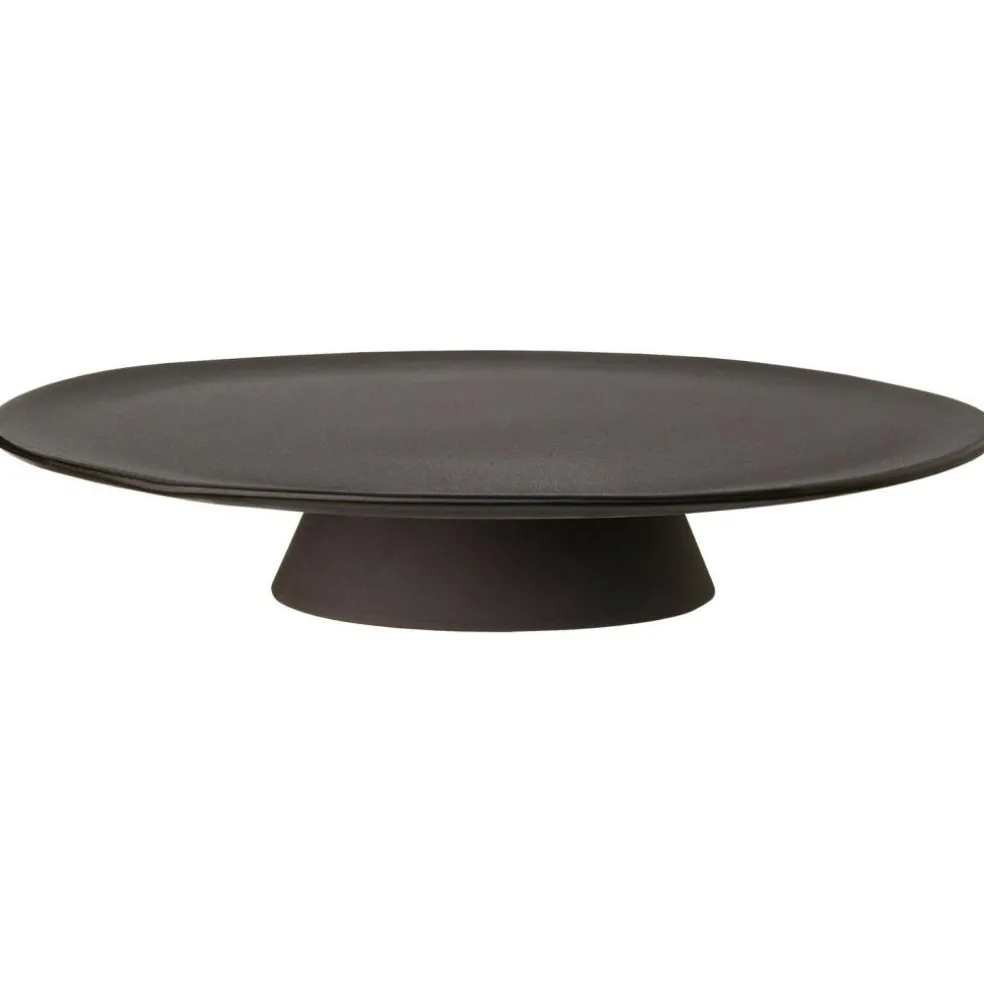 Raw Cake Plate 34 cm, Northern Green