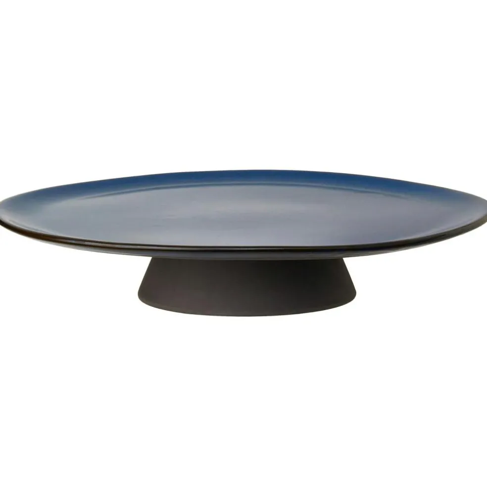 Raw Cake Plate 34 cm, Northern Green