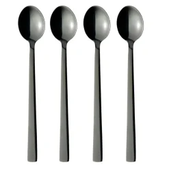 Raw Coffee Spoons 4-pack, Black