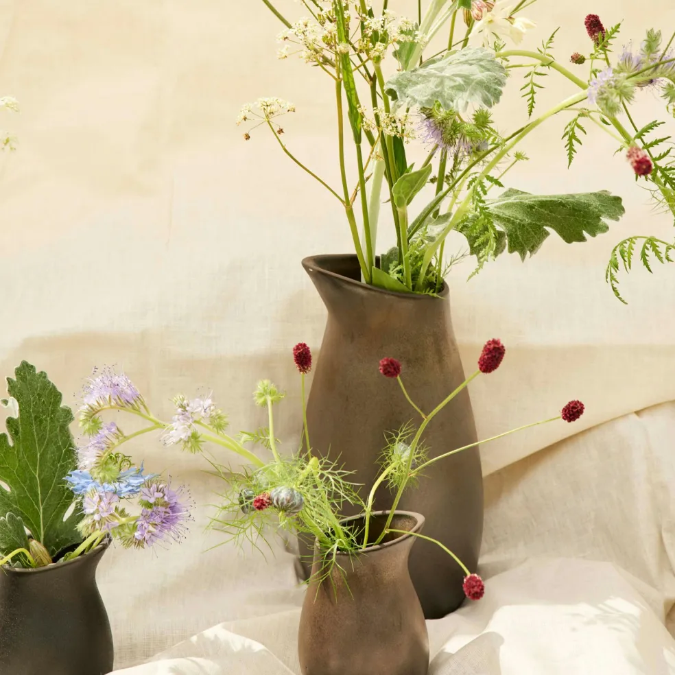 Raw Cream Jug 20 cl, Northern Green