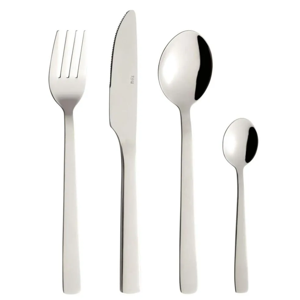 Raw Cutlery Set 24-pack, Gold