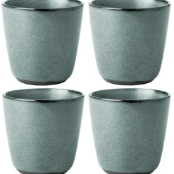 Raw Mug 30 cl 4-pack, Northern Green