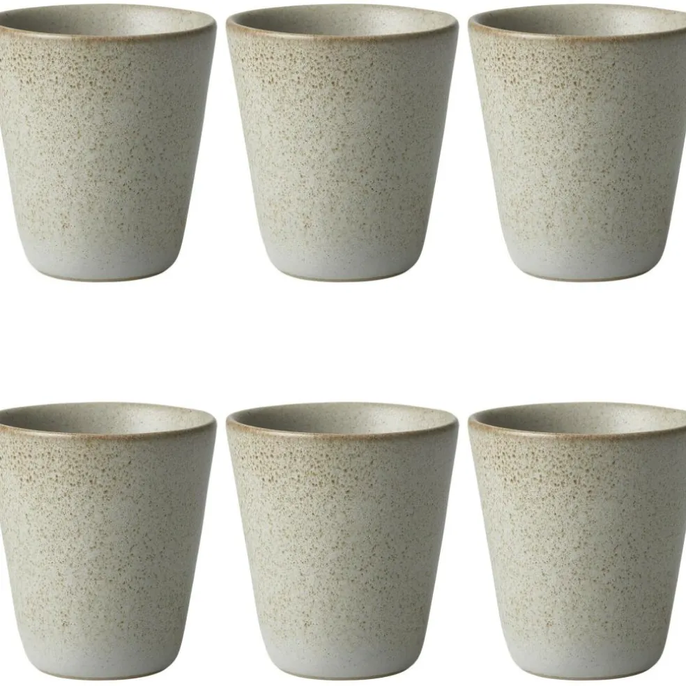 RAW Mug 25 cl 6-pack, Sandy Beige