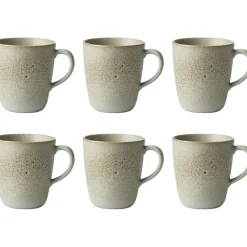 RAW Mug With Handle 35 cl 6-pack, Sandy Beige