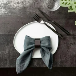 Raw Napkin Ring 4-pack, Gold