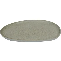Raw Organic Plate 24 cm, Sandy Beige