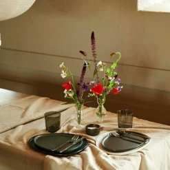 Raw Organic Plate 25x29 cm, Titanium Black