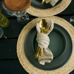 Raw Plate 28 cm, Midnight Blue